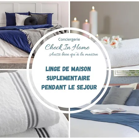 L'evasion Bleue * Wifi * Bord De * Piscine * Апартаменты *