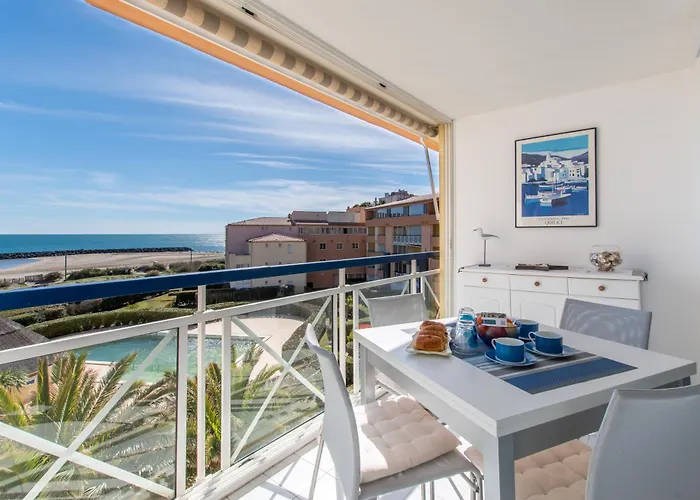 L'evasion Bleue * Wifi * Bord De * Piscine * Appartement Agde